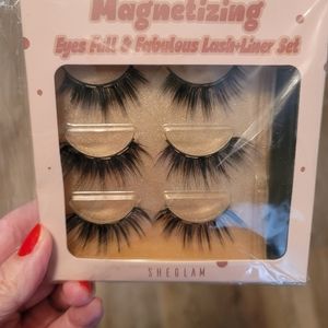 Magnetic Eyelashes Kit with Eyeliner